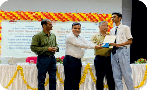 award ceremony in bhopal's best school