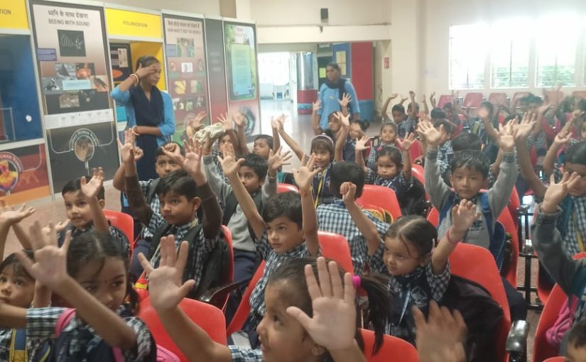 Students at Science Center