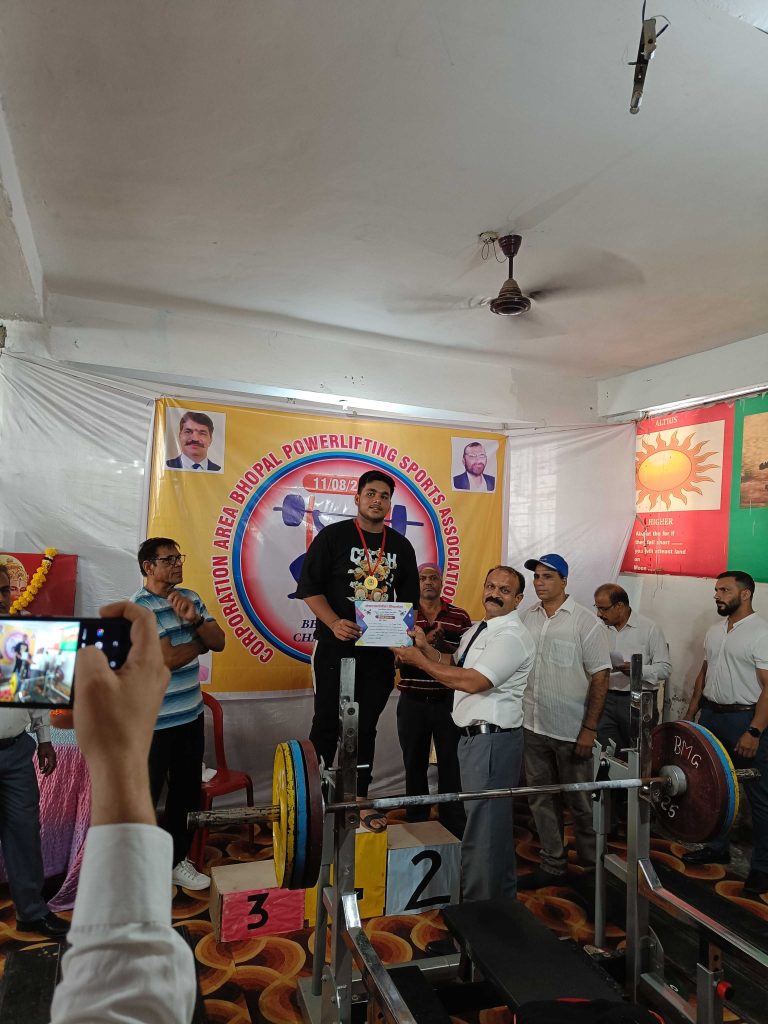 Bal Bharati Public School Neelbad Bhopal, Power Lifting Championship 00