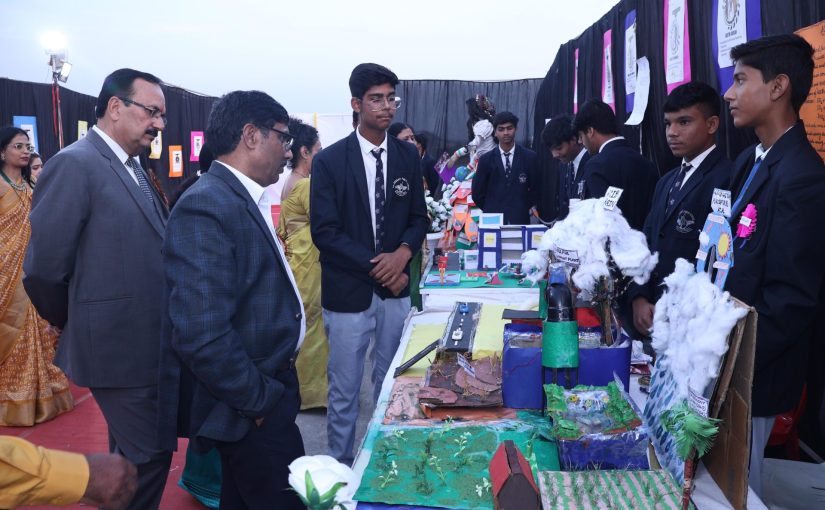 BBPS Neelbad Bhopal, Annual Day 2024-25 Observing the exhibition