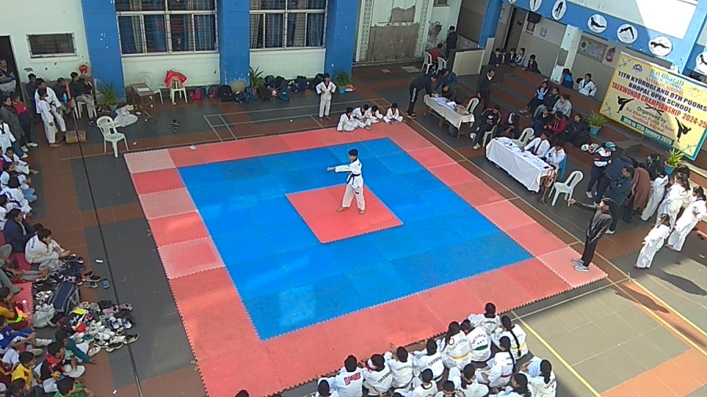 BBPS Neelbad Bhopal, Interschool Taekwondo competiton-006