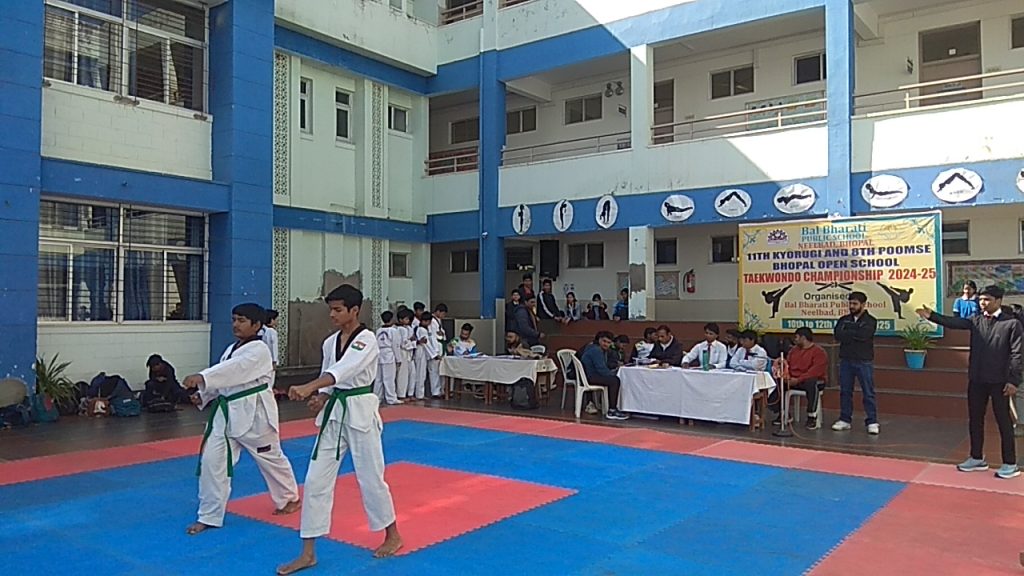 BBPS Neelbad Bhopal, Interschool Taekwondo competiton-005