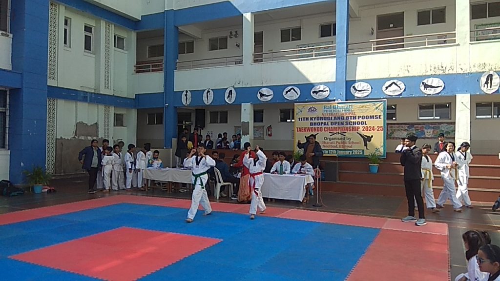 BBPS Neelbad Bhopal, Interschool Taekwondo competiton-004