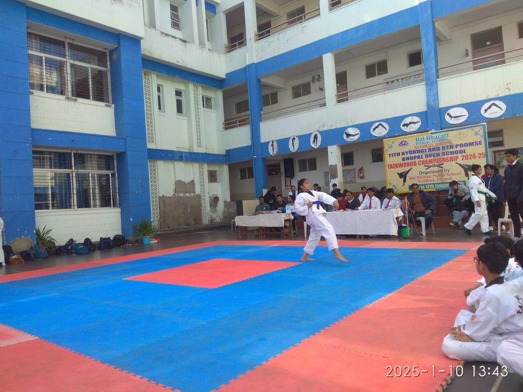 BBPS Neelbad Bhopal, Interschool Taekwondo competiton-001