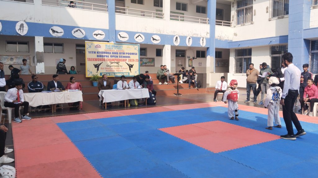 BBPS Neelbad Bhopal, Interschool Taekwondo competiton-003