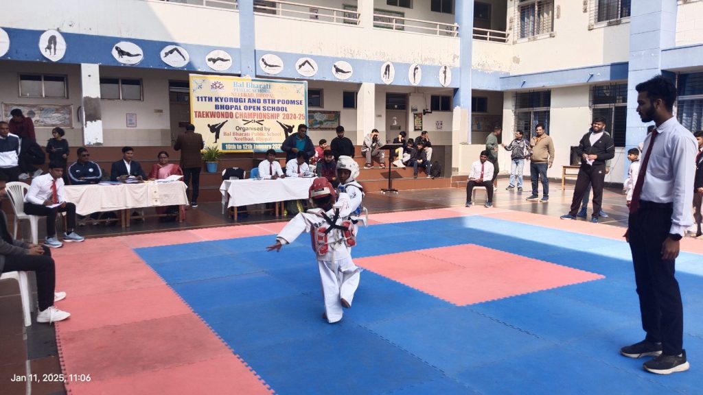 BBPS Neelbad Bhopal, Interschool Taekwondo competiton-002