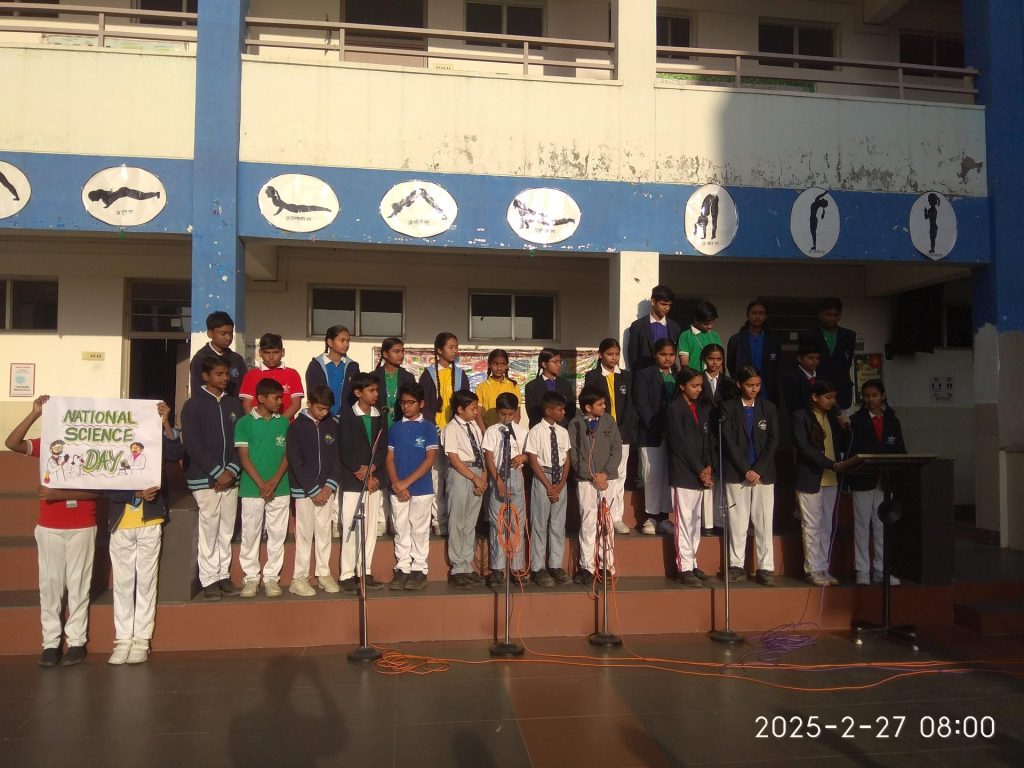 Bbps Neelbad Special Assembly on National Science Day