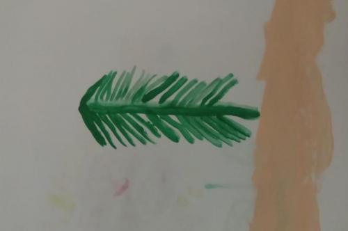 Fork Art Fun Painting