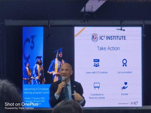 IC3 Regional Forum session held in Billabong High School 13-01-24
