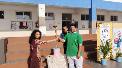 Inter-Unit Sports Meet Torch Relay 9 October 2023