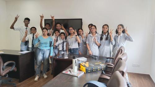 Makhanlal Chaturvedi University Practice Session Journalism 16th-October-2023