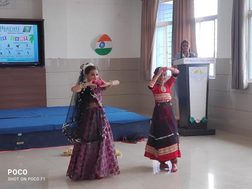 Girls dance at BBPS event.