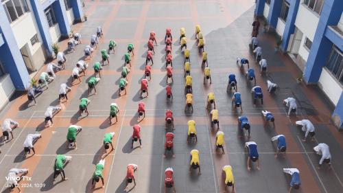 BBPS Neelbad Surya namaskar January-24-10