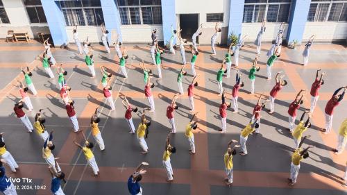 BBPS Neelbad Surya namaskar January-24-18