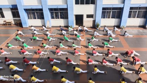 BBPS Neelbad Surya namaskar January-24-19