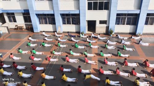 BBPS Neelbad Surya namaskar January-24-23