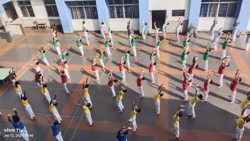 BBPS Neelbad Surya namaskar January-24-27