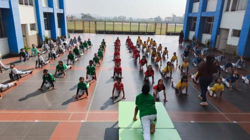 BBPS Neelbad Surya namaskar January-24-28