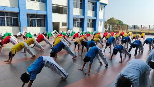 BBPS Neelbad Surya namaskar January-24-31